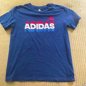 Adidas navy blue t-shirt
